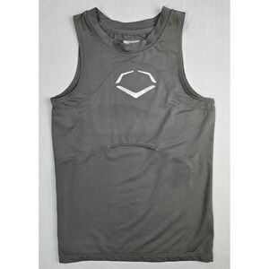 EvoShield G2S Youth Chest Guard Compression Shirt Gray WTV1047 Size YL New